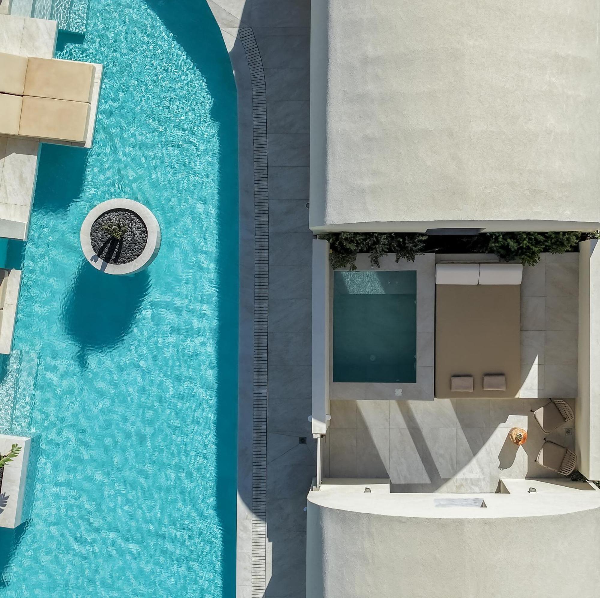 Heyday Luxury Suites Perissa  Bagian luar foto